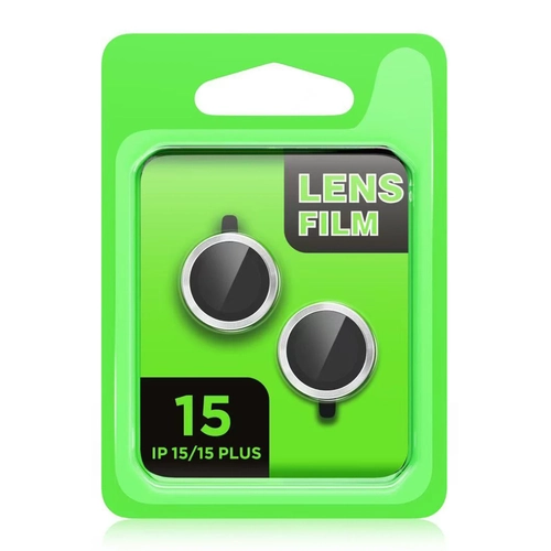 Newface iPhone 15 Plus Raze Metal Kamera Lens - Sar