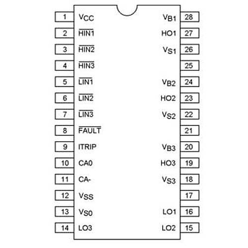 IR2130 SOIC-28 Smd Mosfet Src Entegresi