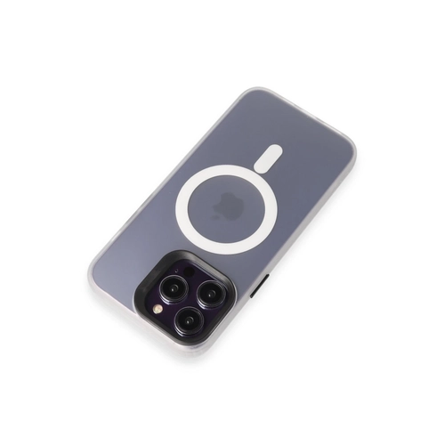Joko iPhone 14 Pro Klf Mateks Magsafe Kapak - Beyaz