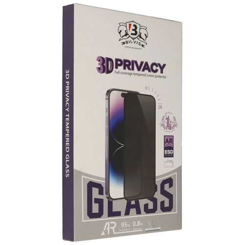 Newface iPhone 16E Bilvis 3D Hayalet Cam Ekran Koruyucu