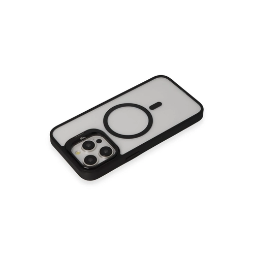 Joko iPhone 15 Pro Max Klf Roblox Lens Magsafe Standl Kapak - Siyah