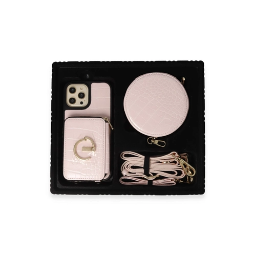 Joko iPhone 13 Pro Max Klf Ermes Kapak - Pembe