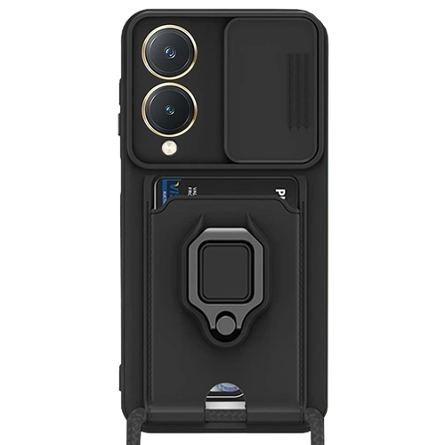 Newface Vivo Y17S Klf Zuma Kartvizitli Yzkl Silikon - Siyah