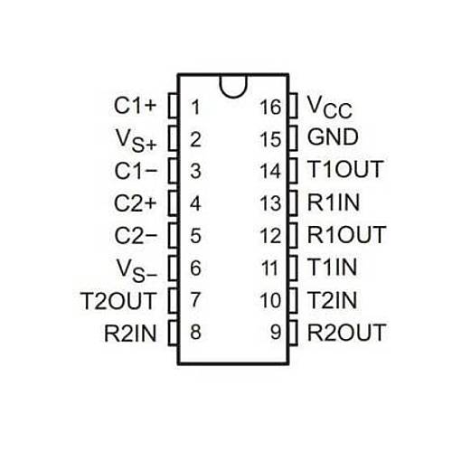 XL232Z SOIC-16 SMD Entegre MAX232 Muadili