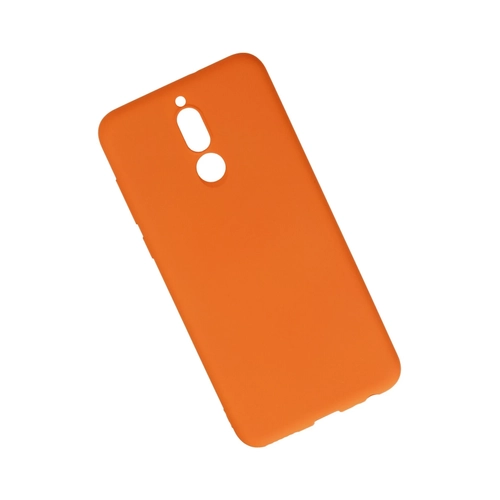 Newface Huawei Mate 10 Lite Klf Nano ii Kadife Silikon - Turuncu