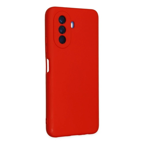 Newface Huawei Nova Y70 Klf Nano ii Kadife Silikon - Krmz