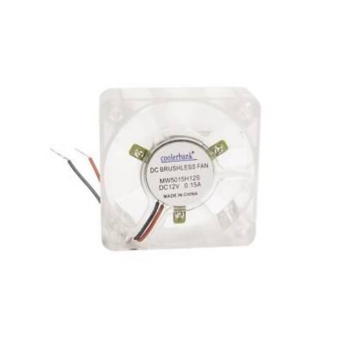 50x50x15mm 12V 0.15A Fan 2 Kablolu - Ikl