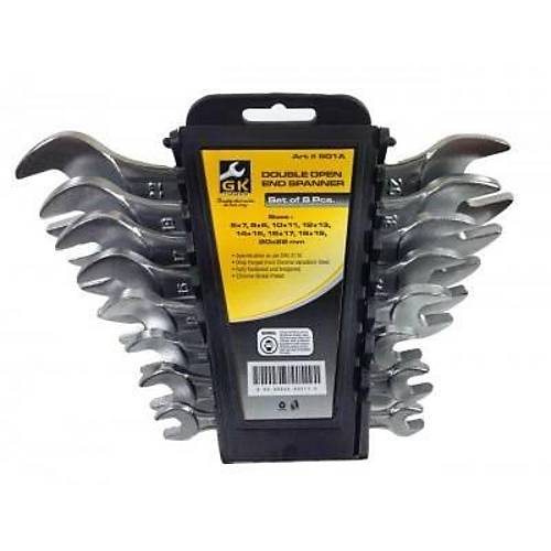 GK Tools 8'li Ak Az Anahtar Takm