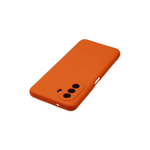 Newface Huawei Nova Y70 Klf Nano ii Kadife Silikon - Turuncu