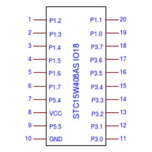 15W408AS SOIC-20 Smd Mosfet Src Entegresi