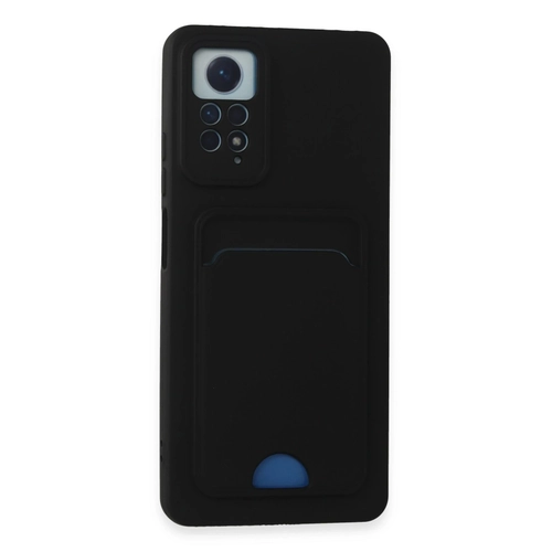 Newface Xiaomi Redmi Note 12 Pro 4G Klf Kelvin Kartvizitli Silikon - Siyah