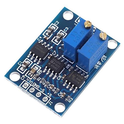 AD620 Yksek Hassasiyetli Mikrovolt Sinyal Kuvvetlendirici Modl DC 12V