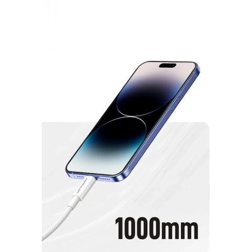 Konfulon DC79 1M 3A USB to Lightning Hzl arj Kablo - Beyaz