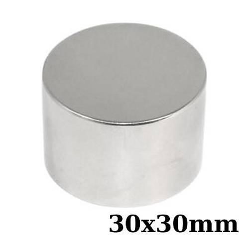 30x30mm Neodyum Gl Mknats - Neodim Magnet
