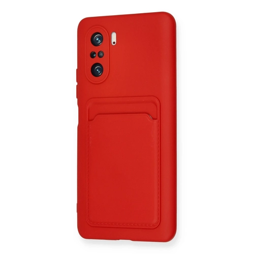 Newface Xiaomi Mi 11i Klf Kelvin Kartvizitli Silikon - Krmz