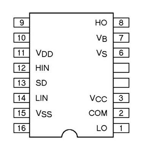 IR2113 SOIC-16 Smd Mosfet Src Entegresi