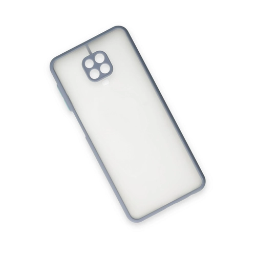 Newface Xiaomi Redmi Note 9 Pro Klf Montreal Silikon Kapak - Gri