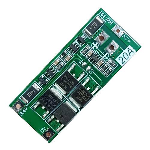 2S 20A BMS 8.4V 18650 Lityum Pil arj Koruma Devresi Balansl