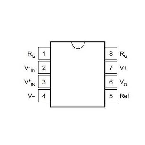 INA128 SOIC-8 Smd Enstrmantasyon Ykselteci Entegresi
