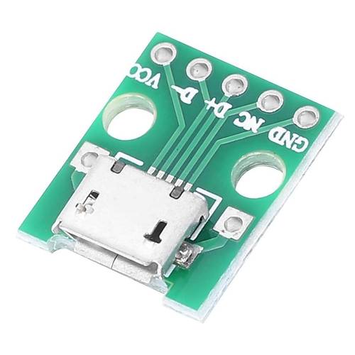 Mikro Usb Dip Dntrc - Dii - evirici 2.54mm