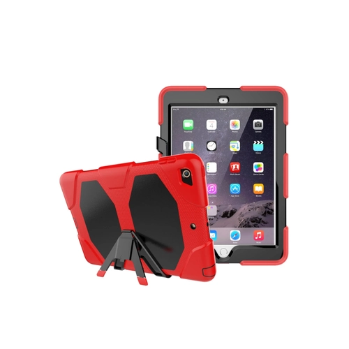 Newface iPad 5 Air 9.7 Klf Griffin Tablet Kapak - Krmz