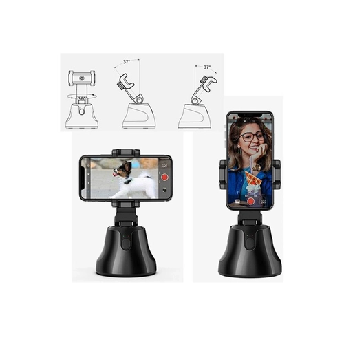 Newface Apai Genie 360 Derece Takip Etme zellikli Selfie Gimbal - Siyah