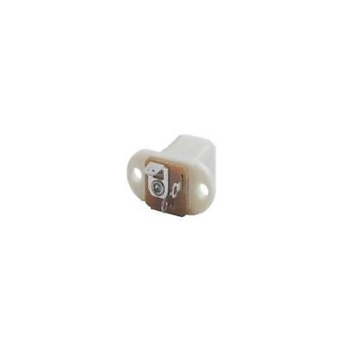5.5x2.1mm Beyaz DC Jack Şasesi - Jak Girişi