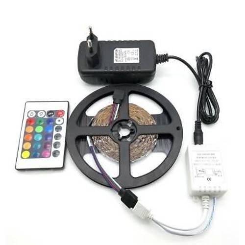 Kumandal RGB erit Led - 4,5 Metre