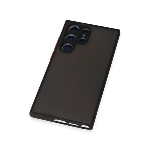 Newface Samsung Galaxy S22 Ultra Klf Montreal Silikon Kapak - Siyah