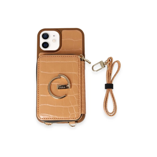 Joko iPhone 11 Klf Ermes Kapak - Ak Turuncu