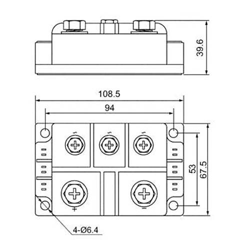 MDQ300-16 300A 1600V Tek Faz Kpr Diyot