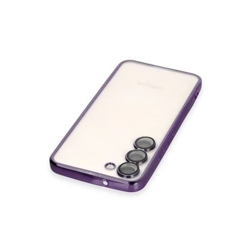 Newface Samsung Galaxy S24 Plus Klf Razer Lensli Silikon - Mor