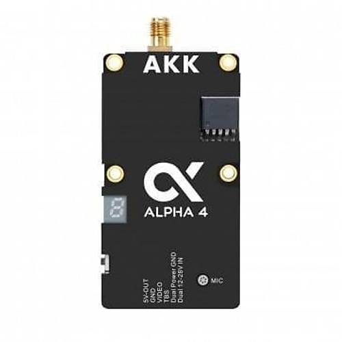 AKK Alpha 4 5.8GHz 4W 80CH VTX Grnt Aktarm Mod