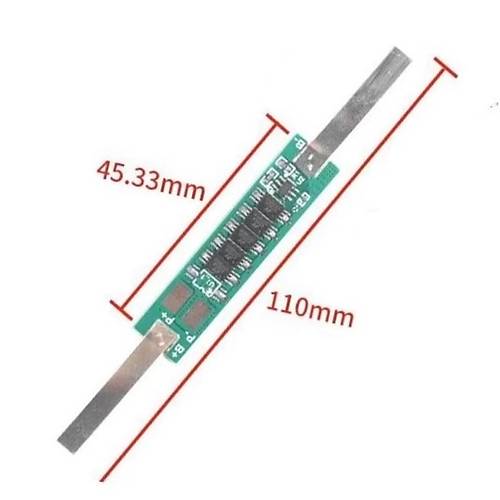 1S 7.5A BMS 3.7V Nikelli 18650 Lityum Pil arj Koruma Devresi