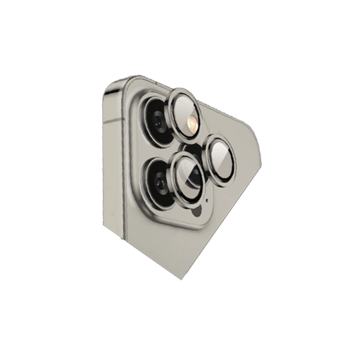Newface iPhone 15 Pro Max Bilvis Titan Kamera Lens - Titan Gri