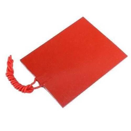 12v 12W Silikon Kauuk Istma Paneli - 100x120mm
