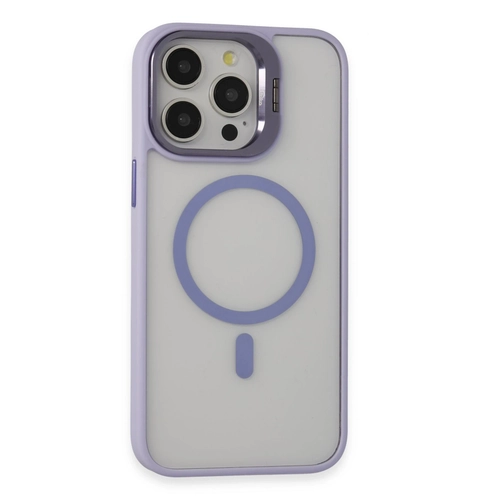 Joko iPhone 15 Pro Klf Roblox Lens Magsafe Standl Kapak - Lila