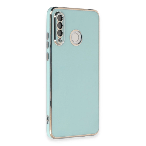 Newface Huawei P30 Lite Klf Volet Silikon - Ak Yeil