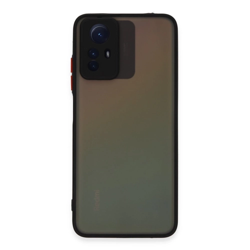 Newface Xiaomi Redmi Note 12S Klf Montreal Silikon Kapak - Siyah