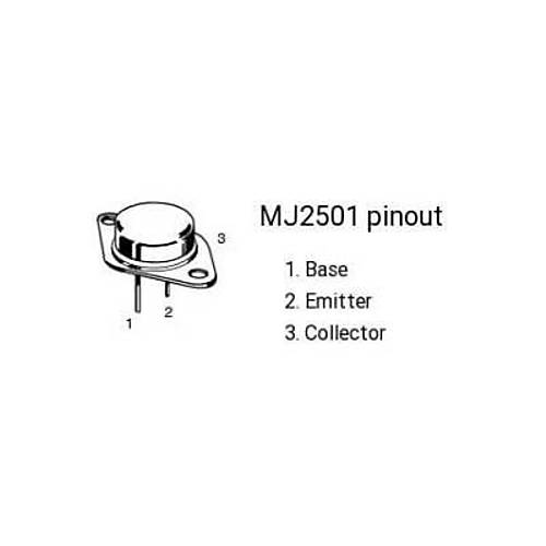 MJ2501 - TO3 PNP Transistor