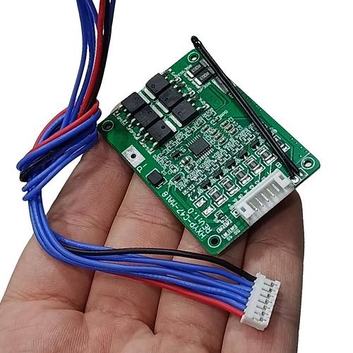 6S 20A BMS 25.2V 18650 Lityum Pil arj Koruma Devresi Termistrl