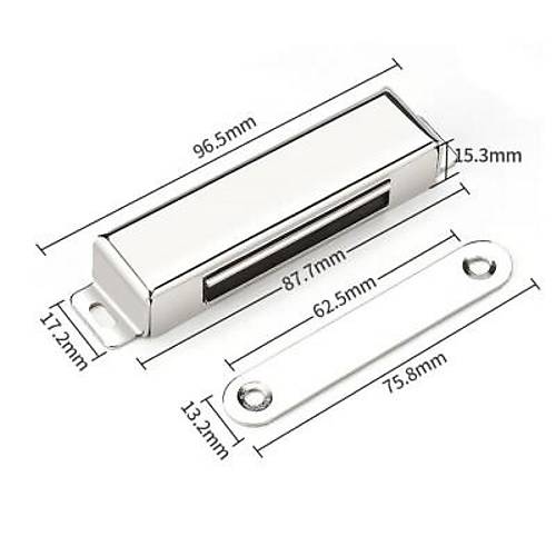 Mknatsl Metal Mobilya Kapak Kilidi 80x21x15mm