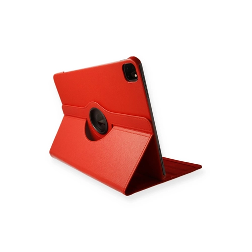 Newface iPad Pro 11 (2020) Klf 360 Tablet Deri Klf - Krmz