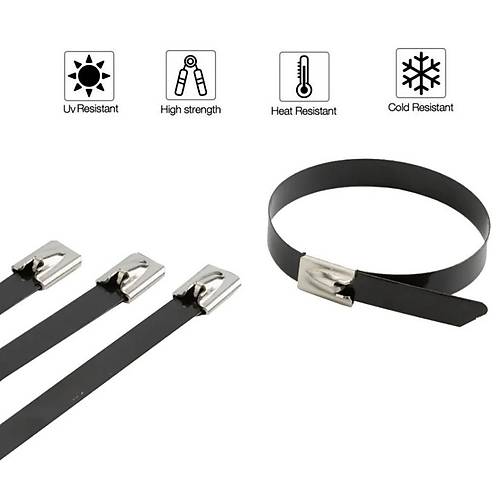 GWEST PVC Kapl Metal Kablo Ba PVC MTL 370HD 370x7,9mm (100 adet)