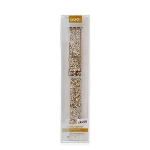 Newface Apple Watch 38mm Starry Tal Kordon - Gold
