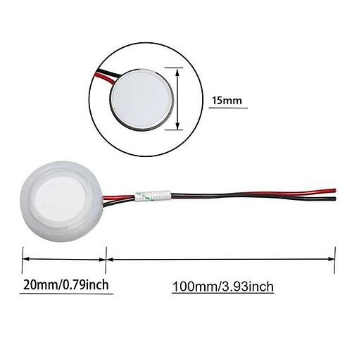 20mm Ultrasonik Sis Buhar Yapc Piezo Sensr Kablolu