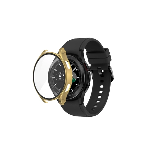 Newface Watch 4 44mm Wall Caml Kasa Ekran Koruyucu - Gold