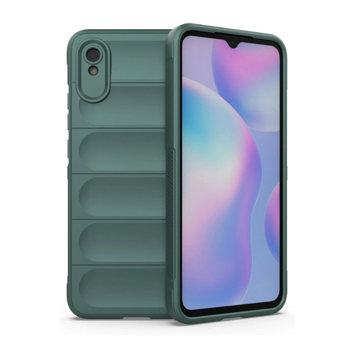 Newface Xiaomi Redmi 9A Klf Optimum Silikon - Koyu Yeil