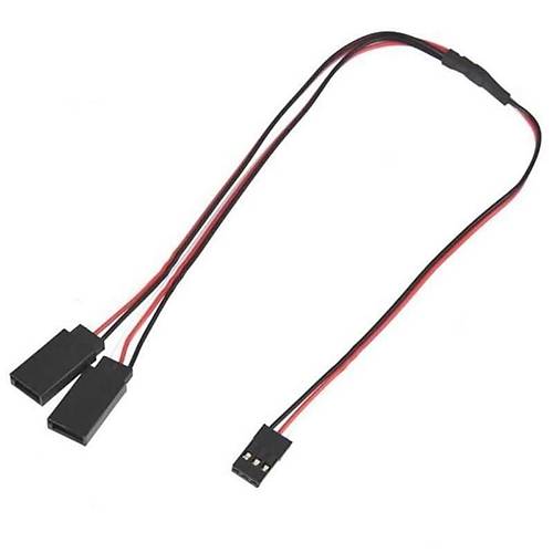 Servo Uzatma Kablosu 30cm Y Tipi 2in1 - Dii/Erkek