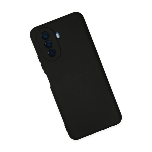 Newface Huawei Nova Y70 Klf Nano ii Kadife Silikon - Siyah